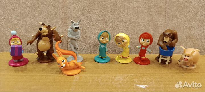 Маша и Медведь чупа-чупс игрушка