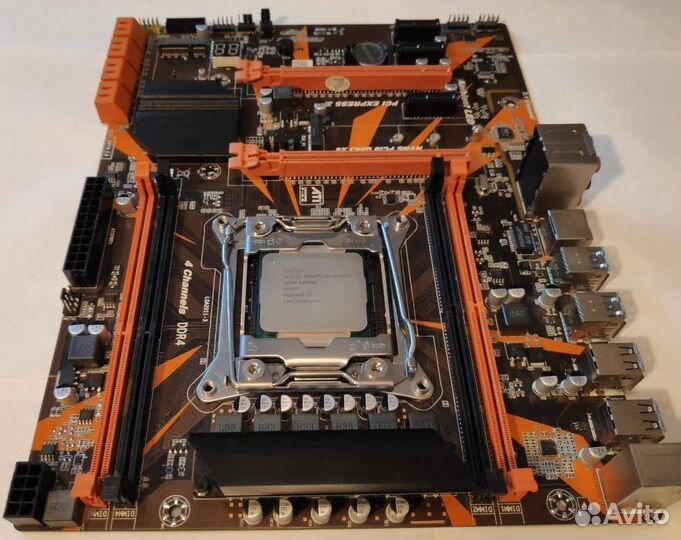 Мат. плата 2011V3 PlexHD X99 + E5 2640V3