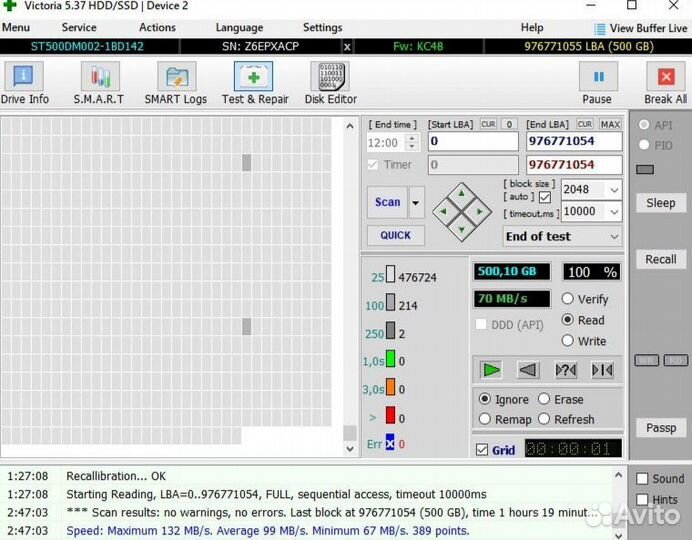 Жесткий Диск Seagate 500gb