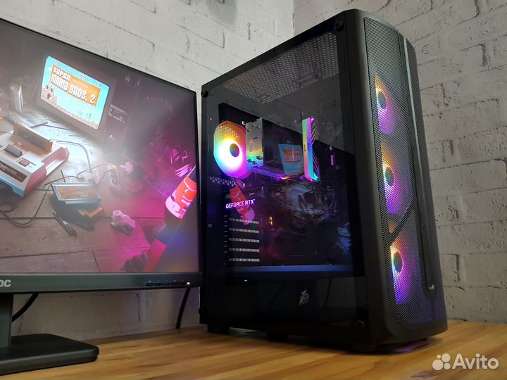 Современный шустрый пк на RTX3050 с гарантией
