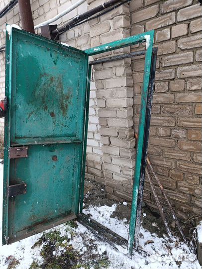 Дверь металлическая из металла 2мм с коробкой