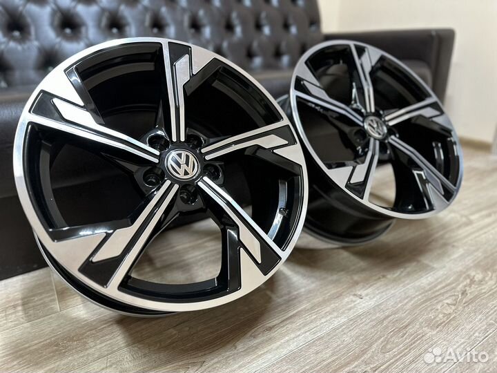 Новые диски для polo rapid R17 5-100