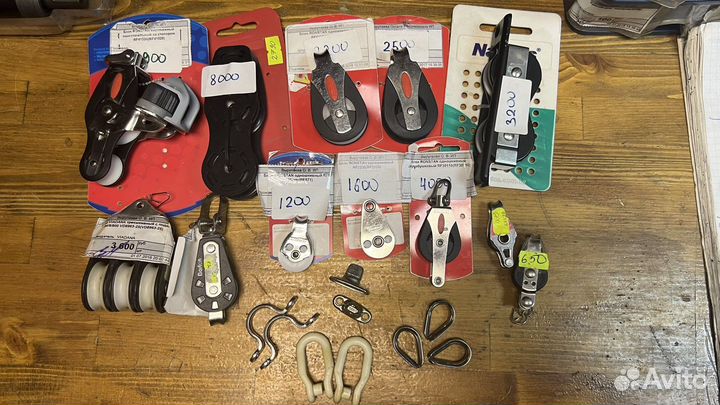 Блоки яхтенные обушки коуш