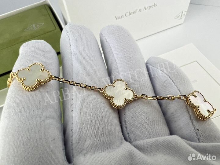 Браслет Van Cleef & Arpels Alhambra Pearl