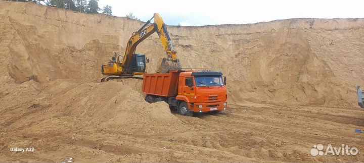 Доставка щебень песок