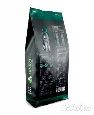 Корм Bisko премиум для взрослых собак