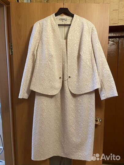 Вечернее платье с жакетом plus size