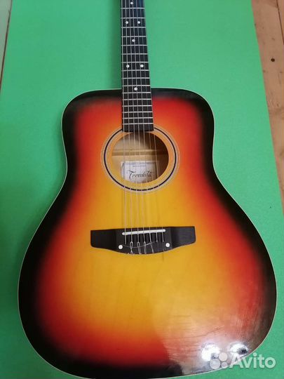 Акустическая семиструнная гитара бу