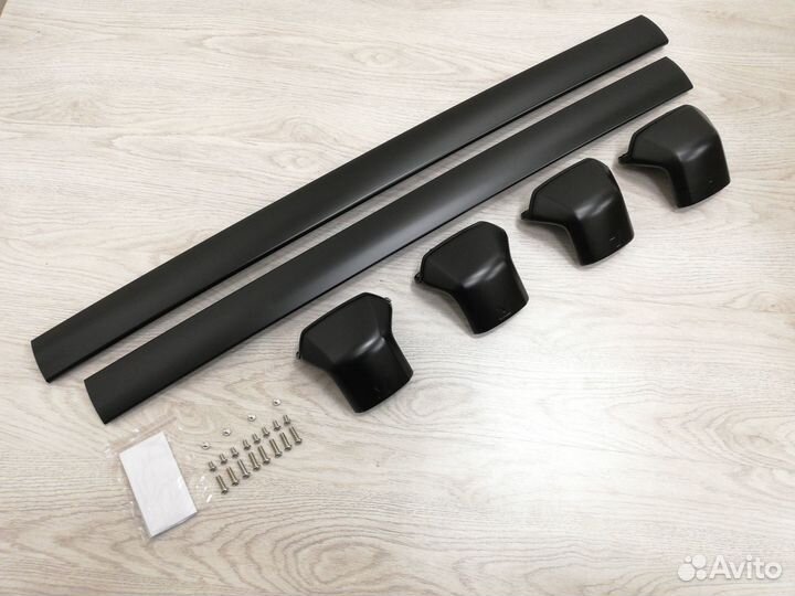 Поперечины на рейлинги Honda CR-V 2018+ (чёрные)