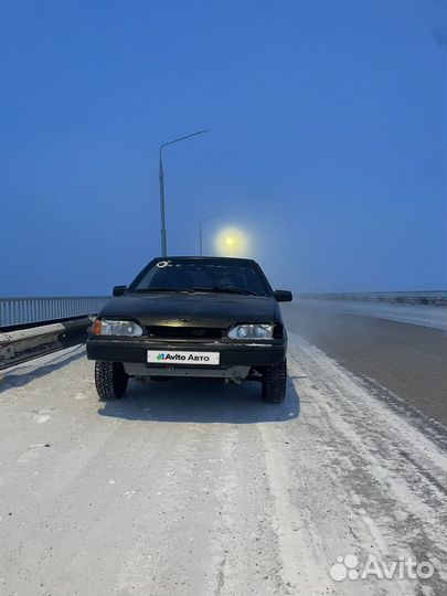 ВАЗ 2114 Samara 1.6 МТ, 2007, битый, 999 999 км