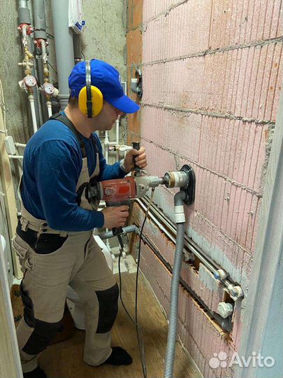 Штробление стен под электрику без пыли