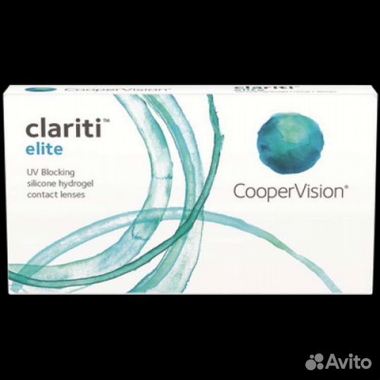 Линзы контактные Clariti elite