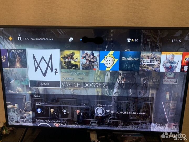 PS4 Playstation 4 sony PS4 PRO + игры RDR 2 GTA5