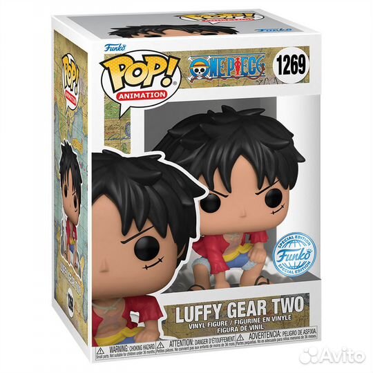 Фигурка Funko POP Animation One Piece Luffy Gear T
