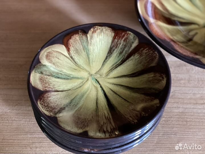 Набор для блинов: блюдо + тарелки