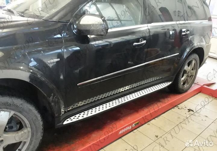 Пороги Mercedes GL 164