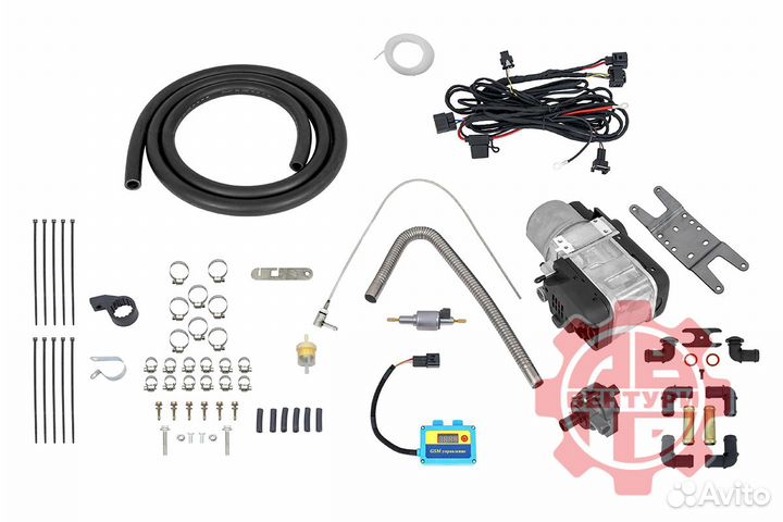 Подогреватель двигателя предпусковой 12V