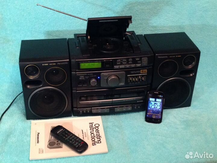 Магнитола Panasonic RX-DT690. Bluetooth,AUX,IN-OUT