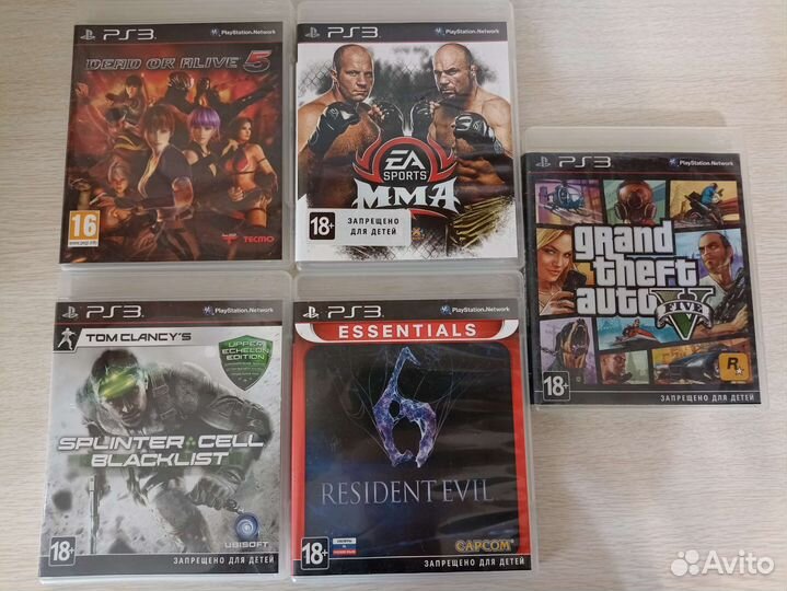 Диски для ps3