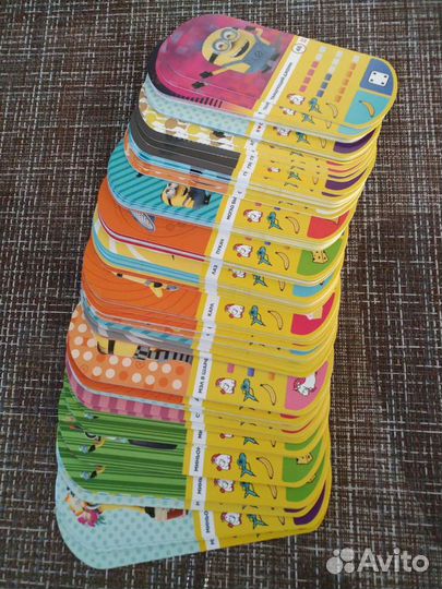 Карточки с миньонами