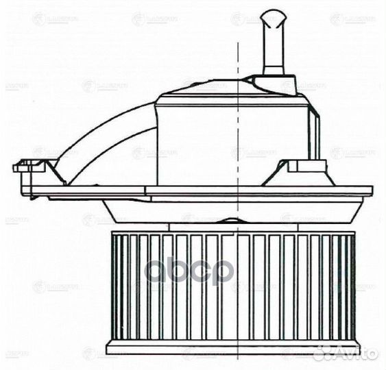 Мотор печки Mercedes-Benz Sprinter Classic (909