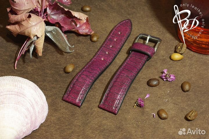 Женский handmade ремешок, на Calvin Klein. Кожа