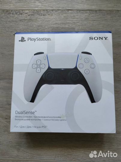 Новый DualSense для Playstation 5 White 2 rev