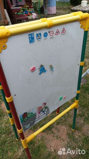 Мольберт детский двухсторонний