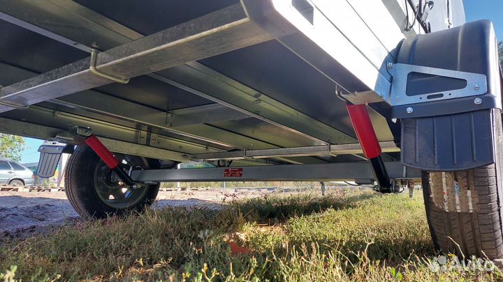 Прицеп 3 метра оцинкованный с подрамником