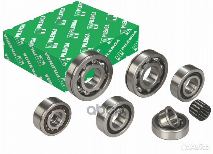 Набор подшипников для ремонта 5 ступ.кпп (7шт)