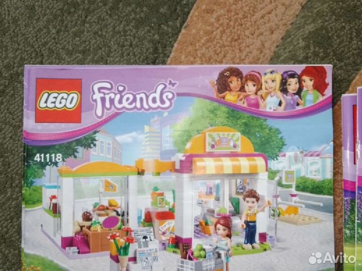 Конструкторы lego Friends 4 шт. Оригинал +1аналог