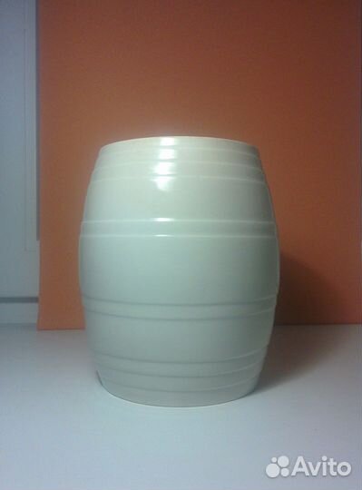 Бочонок лфз банка для хранения фарфоровая 50-е