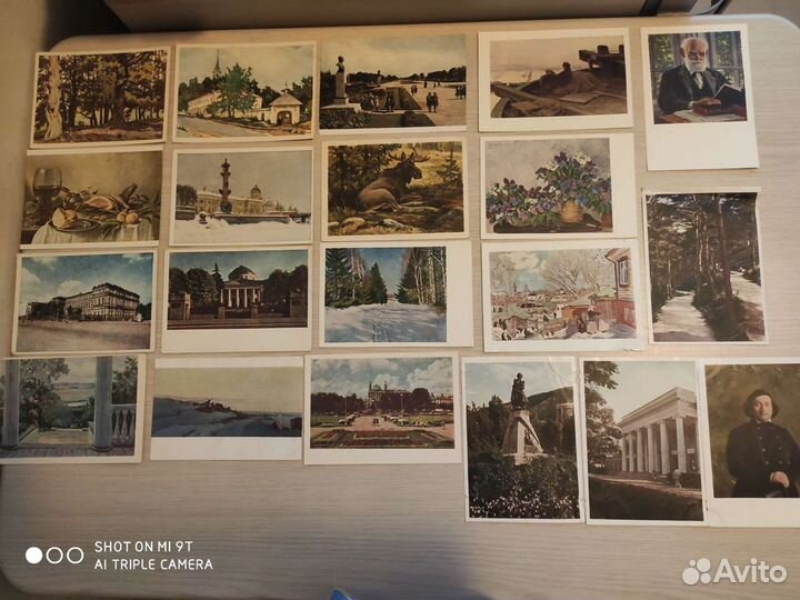 СССР открытки, 50-60 годы