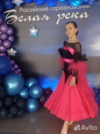 Продаётся платье для бальных танцев, стандарт