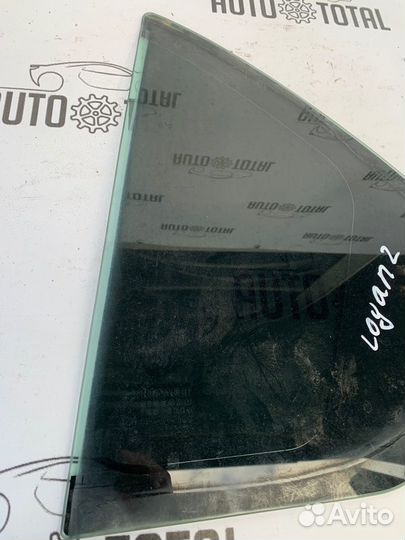 Стекло двери заднее левое Renault Logan 2 K4MA812