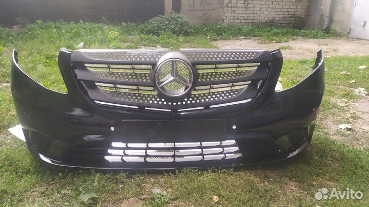 Передний бампер мерседес вито W447