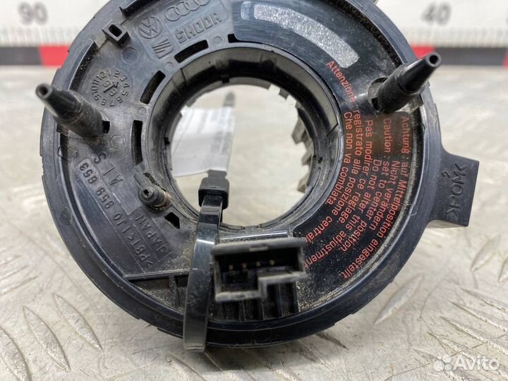 Б/У шлейф подрулевой (лента, srs кольцо) Audi A6