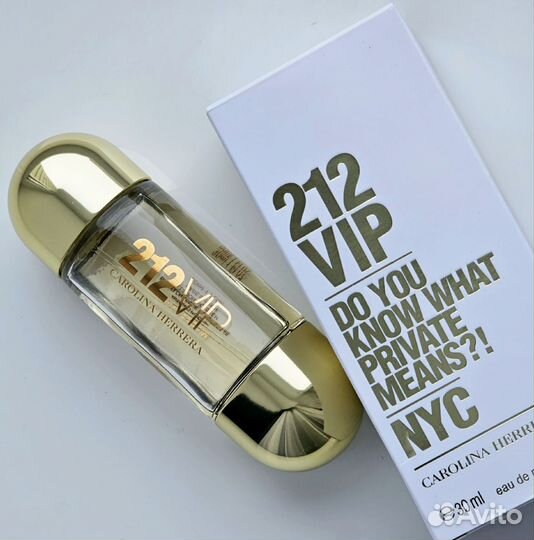 Парфюмированная женская вода CH 212 VIP