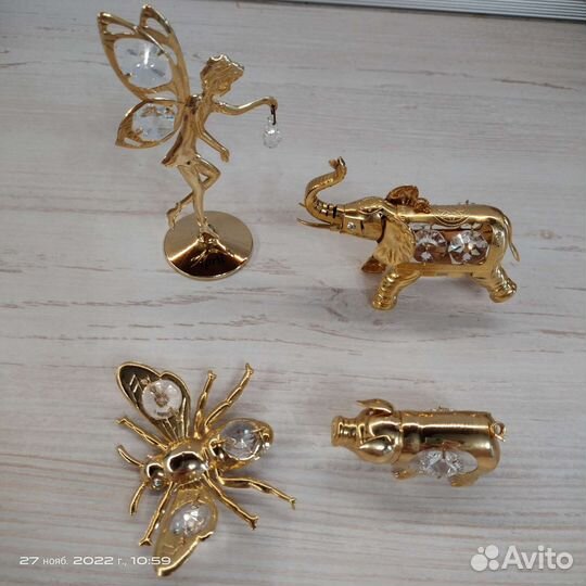 Фигурки с кристаллами Svarovski