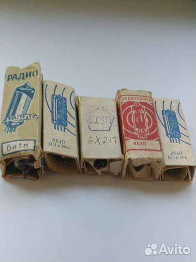 Радиолампы новые и б/у