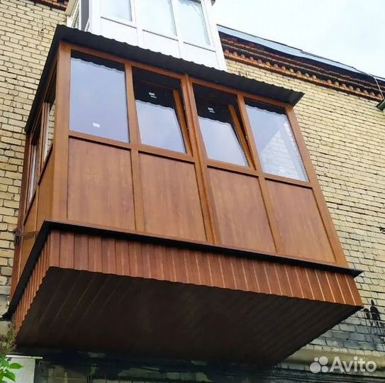 Остекление балкона