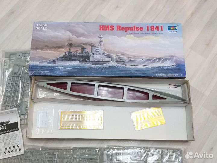 Сборная модель корабля,Рипалс