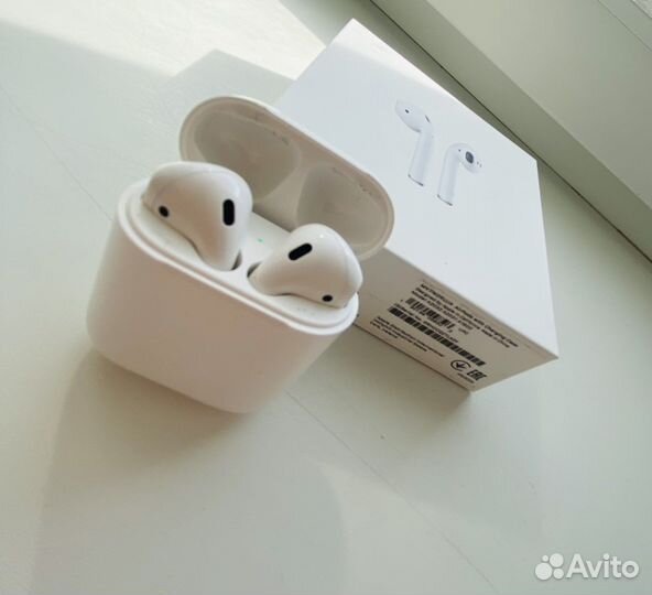 Беспроводные наушники apple airpods 1