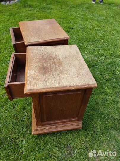 Прикроватная винтажная тумба б/у