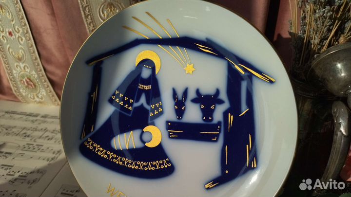 Декоративная тарелка 