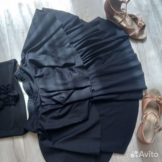 Танцевальный костюм, платье, чешки, туфли