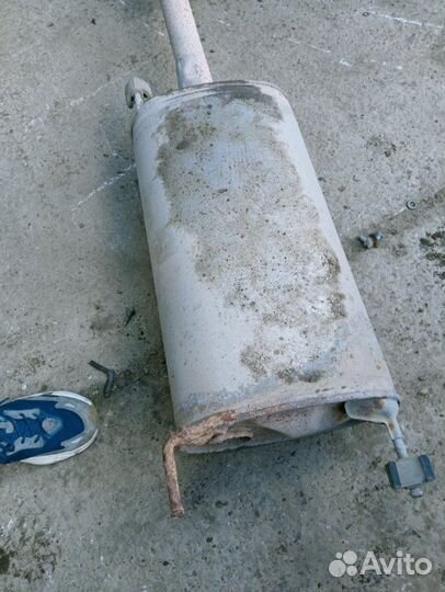 Глушитель Toyota Land Cruiser Prado 120 1GR-FE