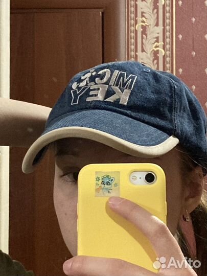 Джинсовая кепка
