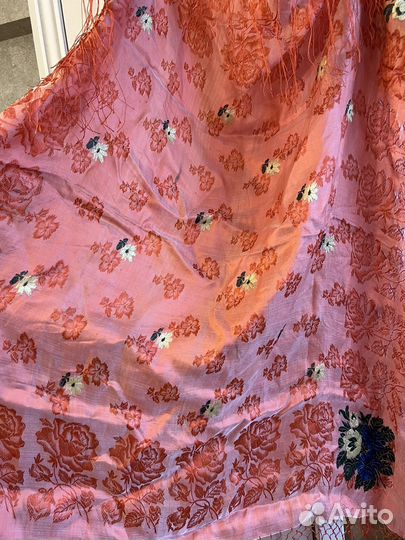 Платок шаль антик