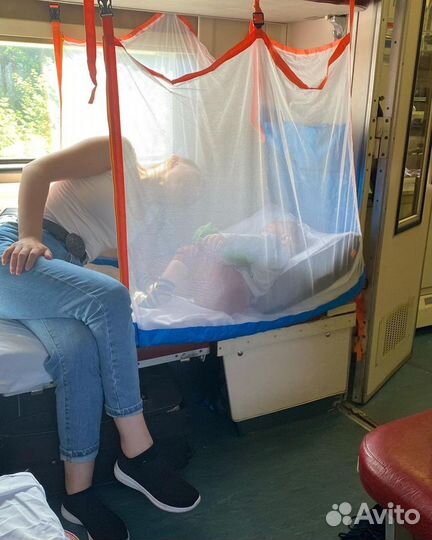 Манеж на прокат в поезд